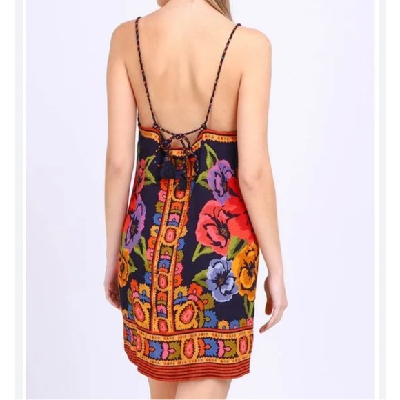 FARM Rio Multicolor Floral Mini Dress - Picture 2 of 11
